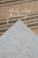 Savanna Striped Washable Rug