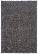 Lush Lustre Grey Shag Rug