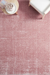Lush Blush Pink Shag Rug