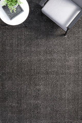 Lush Lustre Grey Shag Rug