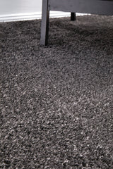 Lush Lustre Grey Shag Rug