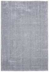 Lush Silver Grey Shag Rug