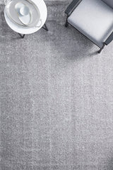Lush Silver Grey Shag Rug