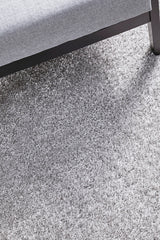 Lush Silver Grey Shag Rug