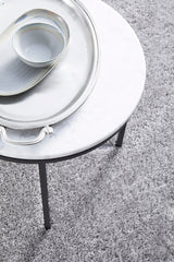 Lush Silver Grey Shag Rug