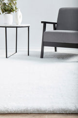 Lush White Shag Rug