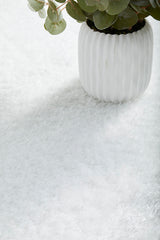 Lush White Shag Rug