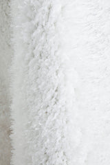 Lush White Shag Rug