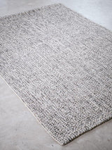 Arion Wool Jute Silver Rug