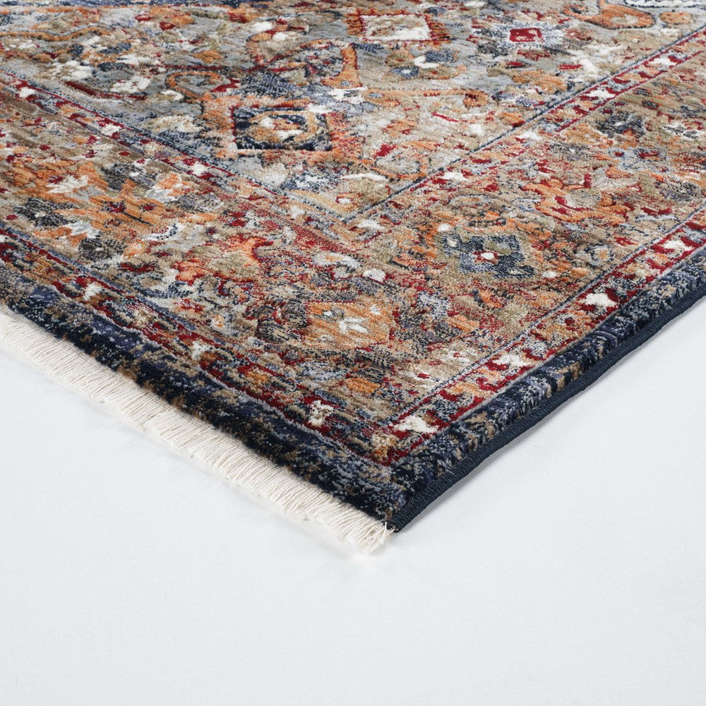 Medallion Multi Tassel Rug