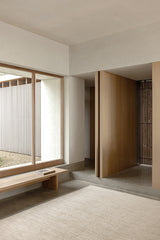 Birch Serenity Fringed Rug