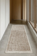 Meadow Mocha Fringed Rug