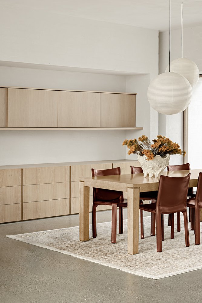 Meadow Mocha Fringed Rug