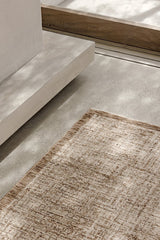 Meadow Cocoa Fringed Rug