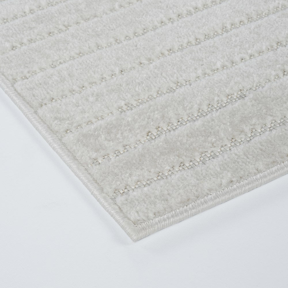 Arch Waves Off-White Art Deco Rug