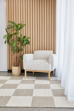 Oslo Vera Wool Combo Rug - Lost Design Society