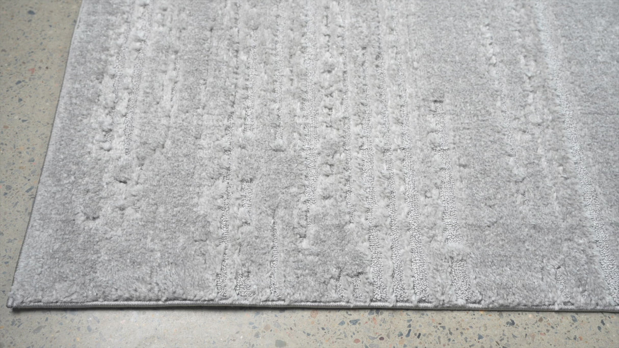 Asta Strata Silver Rug