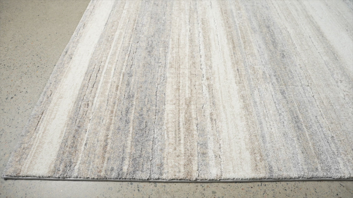 Stella Silver Abstract Rug