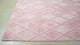 Astrid Liya Pink Texture Rug