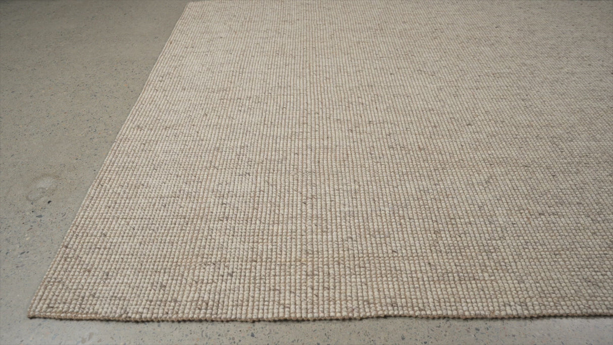 Mallow Wool Jute Beige Rug