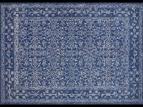 Artist Navy Transitional Rug