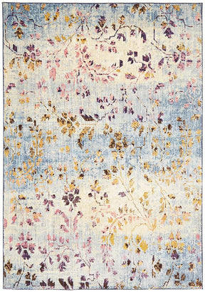 Florence Stunning Designer Abrash Transitional Rug Pastel - Lost Design Society