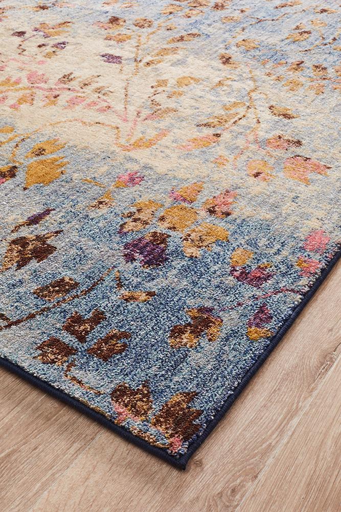 Florence Stunning Designer Abrash Transitional Rug Pastel