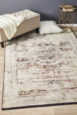 Reflect Stunning Designer Abrash Transitional Rug Granite