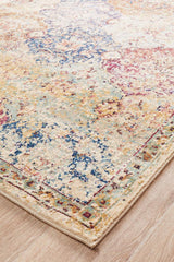 Nador Stunning Designer Abrash Transitional Rug Ivory