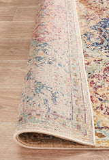 Nador Stunning Designer Abrash Transitional Rug Ivory