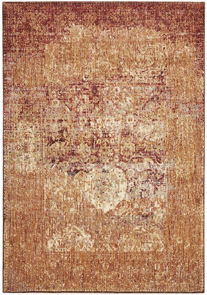 Melilla Stunning Designer Abrash Transitional Rug Copper