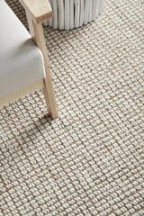 Polar Wool Jute Natural Rug