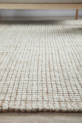 Polar Wool Jute Natural Rug