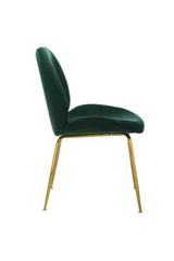 Lissone Emerald Velvet Dining Chairs - Set of 2