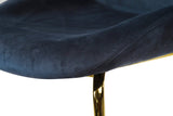 Lissone Ink Velvet Dining Chairs - Set of 2