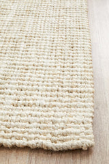 Chunky Natural Jute Barker Bleach Rug