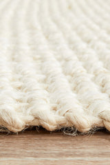 Chunky Natural Jute Barker Bleach Rug