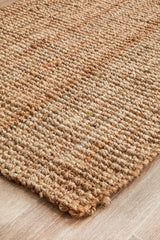 Chunky Natural Jute Barker Rug