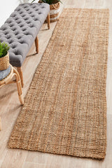 Chunky Natural Jute Barker Rug