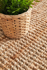 Chunky Natural Jute Barker Rug