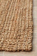 Chunky Natural Jute Barker Rug