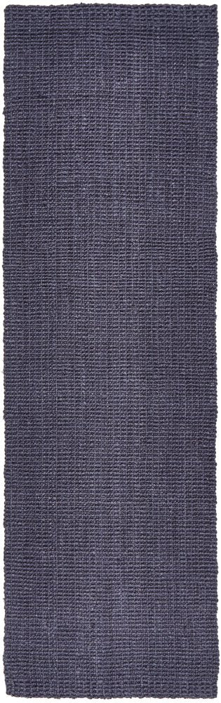 Chunky Natural Jute Barker Navy Rug