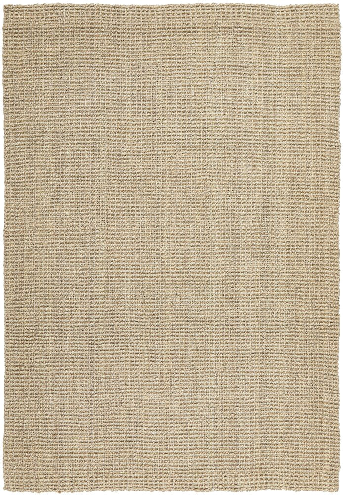 Chunky Natural Jute Barker Platinum Rug