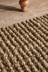 Chunky Natural Jute Barker Silver Rug