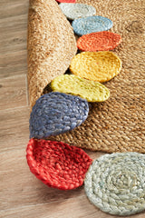 Miss Daisy Jute Round Rug