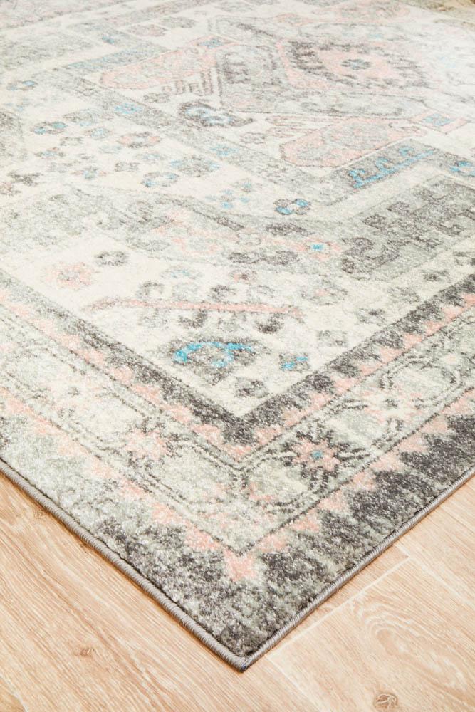 Boulevard Silver Transitional Rug