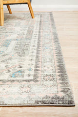 Boulevard Silver Transitional Rug