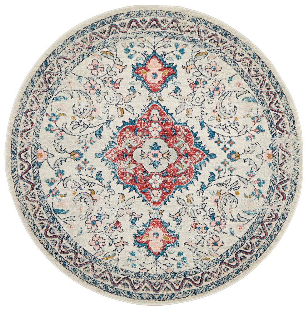 Boulevard Pastel Round Transitional Rug