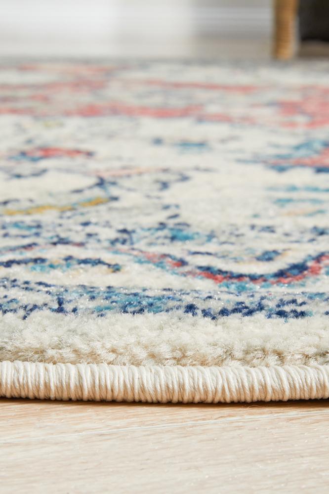 Boulevard Pastel Round Transitional Rug