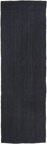 Kirra Black Jute Runner Rug